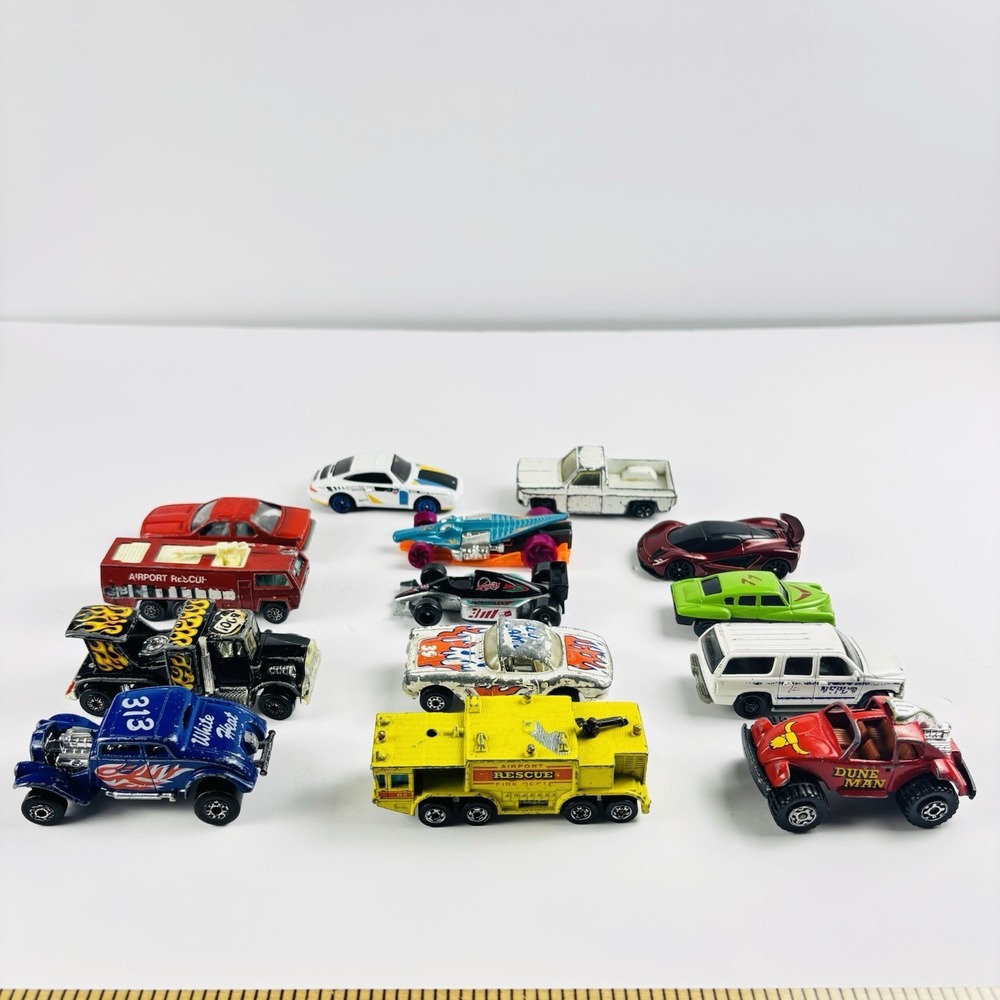 Vintage Hot Wheels Matchbox Corgi Diecast Cars Lot‎ Rare Toys from 1970s - 1990s